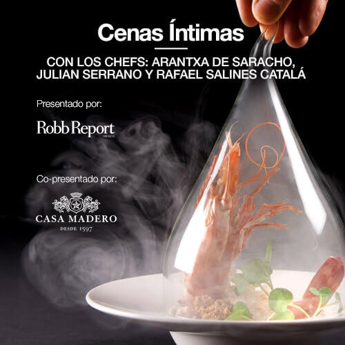cena intima arantxa de saracho julian serrano y rafael salines