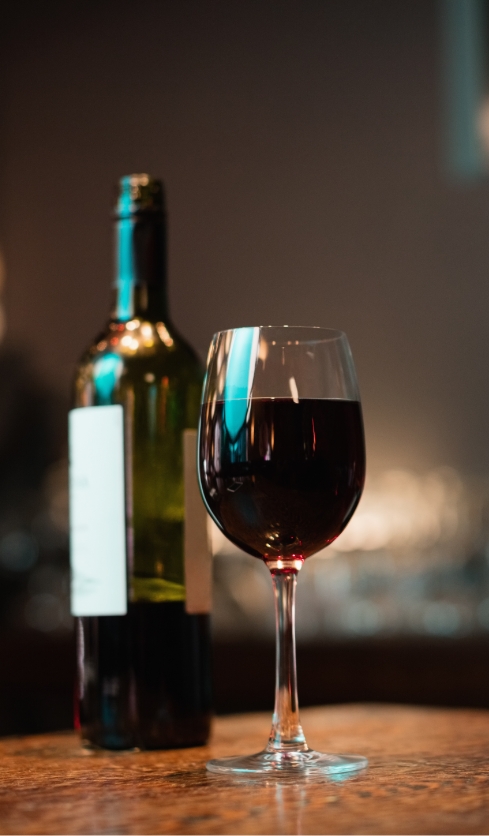 copa vino tinto chefs wine
